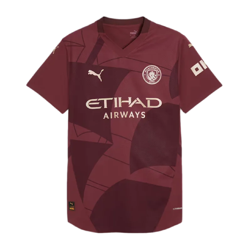 Football Jersey For JV Squads-Puma Manchester City 24/25 Authentic Third Jersey