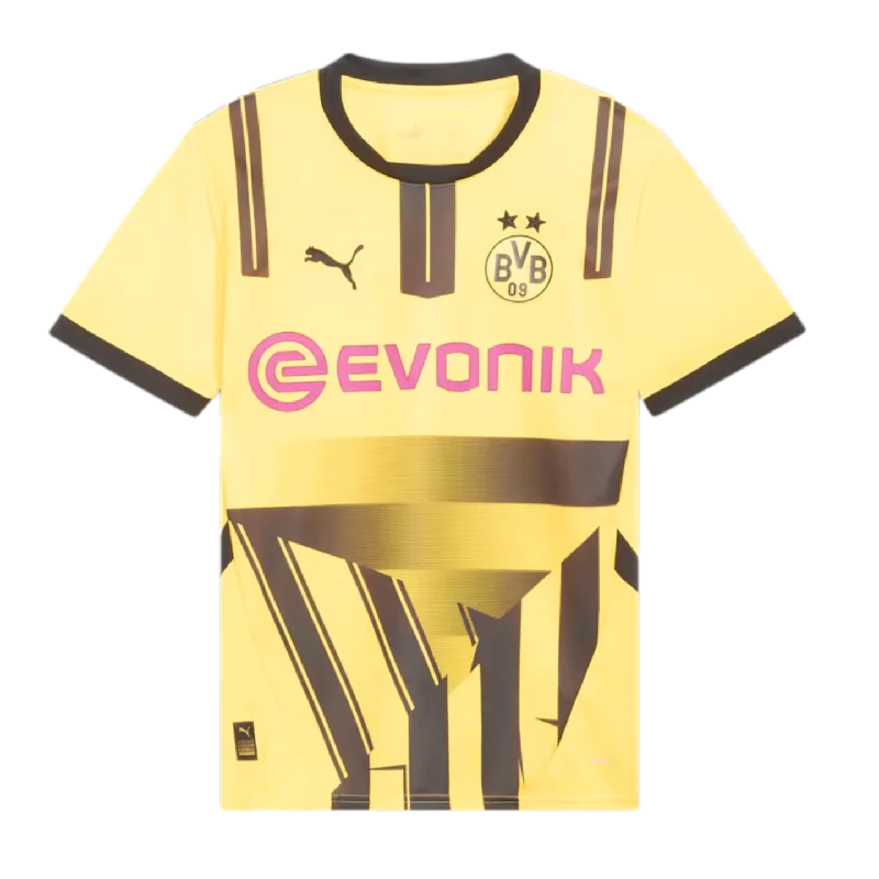 Football Jersey For Mascot Lovers-Puma Borussia Dortmund 24/25 Replica Cup HomeJersey