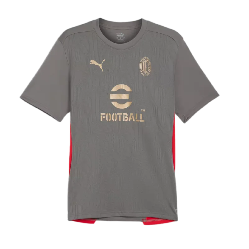 Football Jersey With Defeat Recovery-Puma AC Milan Training Jersey