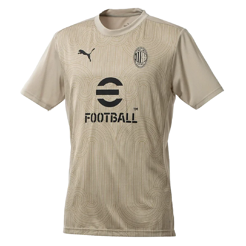 Football Jersey For Casual Fridays-Puma AC Milan Pre-Match Jersey