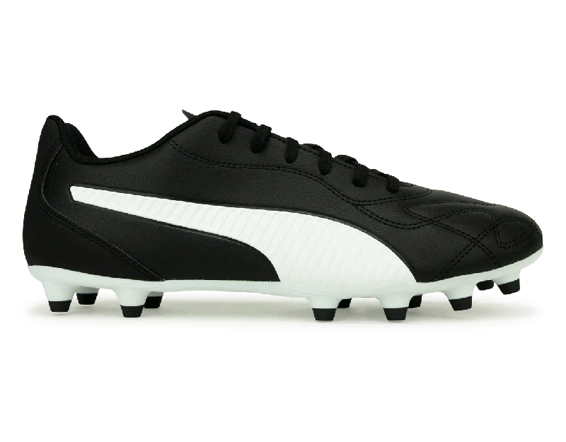 Football Jersey For Indoor Play-PUMA Men's Monarch II FG/AG Black/White