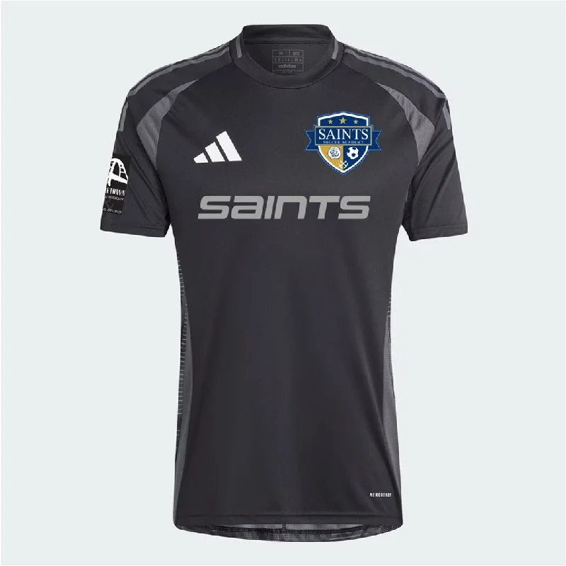 Football Jersey With Digital Designs-Saints Academy Black Match Jersey [Men's]