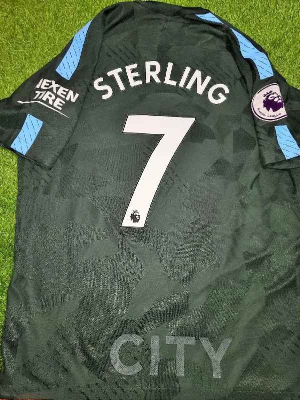 Football Jersey For Rough Tackles-Sterling Manchester City AEROSWIFT PLAYER ISSUE 2017 2018 Jersey Shirt XL SKU# 847195-333