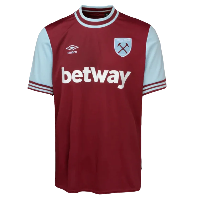 Football Jersey With Secondhand Charm-Umbro West Ham 24/25 Home Jersey