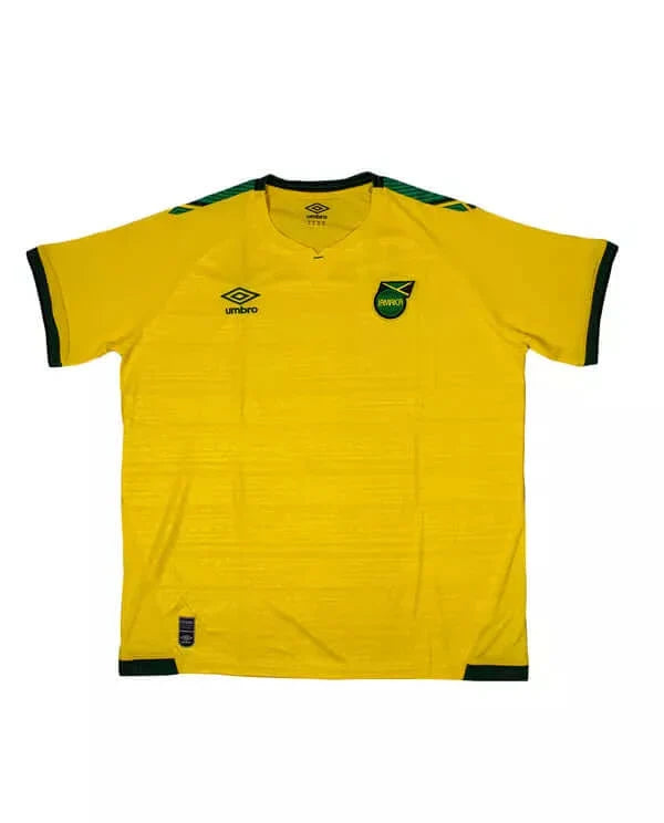 Football Jersey For Cold Snap Games-Umbro 2021 Jamaica Home Official Jersey Men's