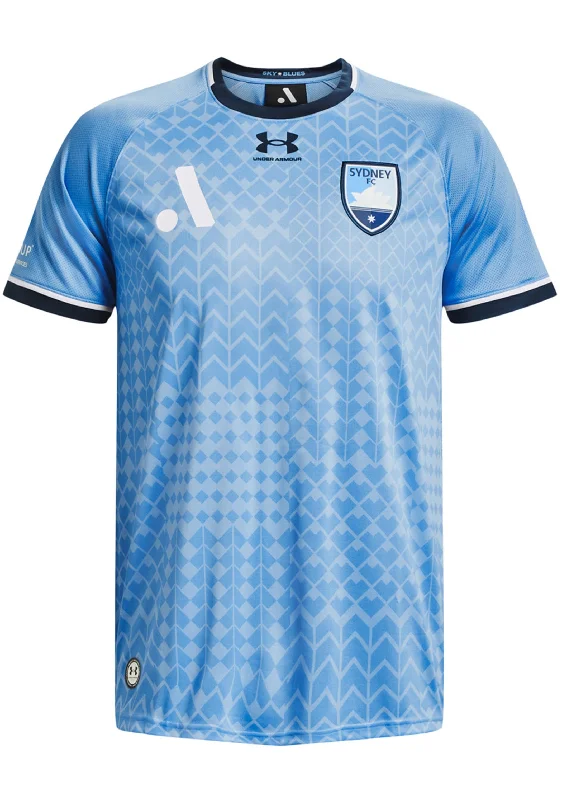 Football Jersey For Charity Games-Under Armour Kids Sydney FC Replica Jersey <br> 1372241 496