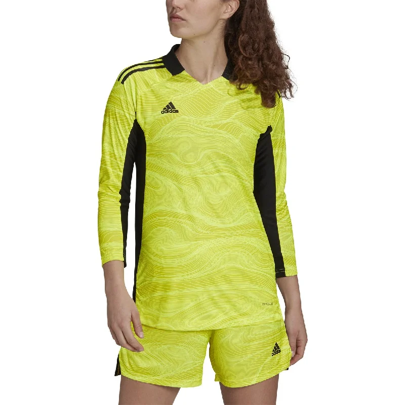 Football Jersey With Desert Vibes-Women's Condivo 21 Keeper Jersey [Acid Yellow]