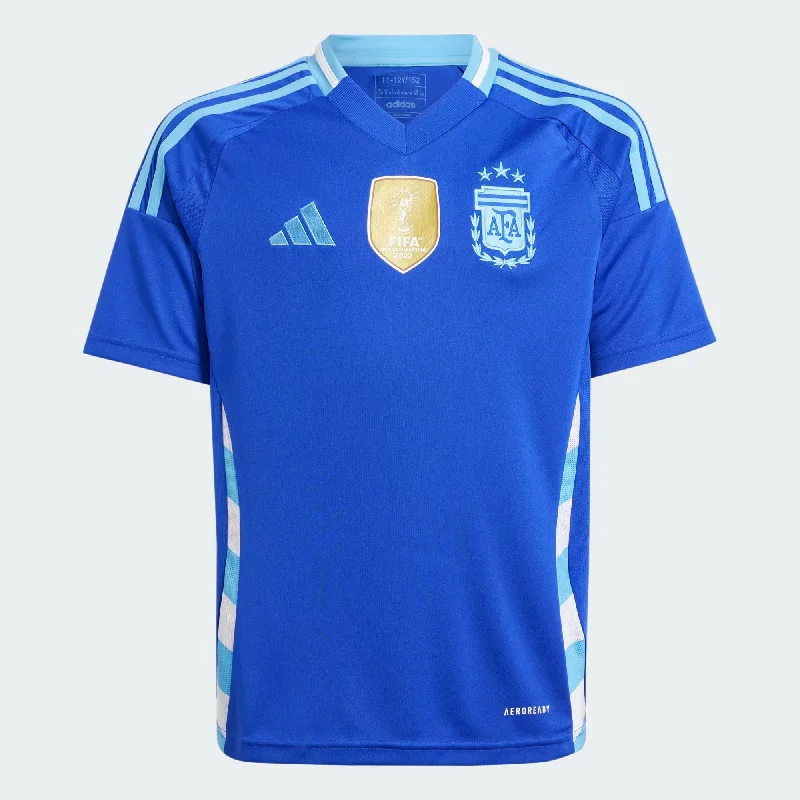 Football Jersey With Preppy Fit-Youth Argentina 2024 Away Jersey