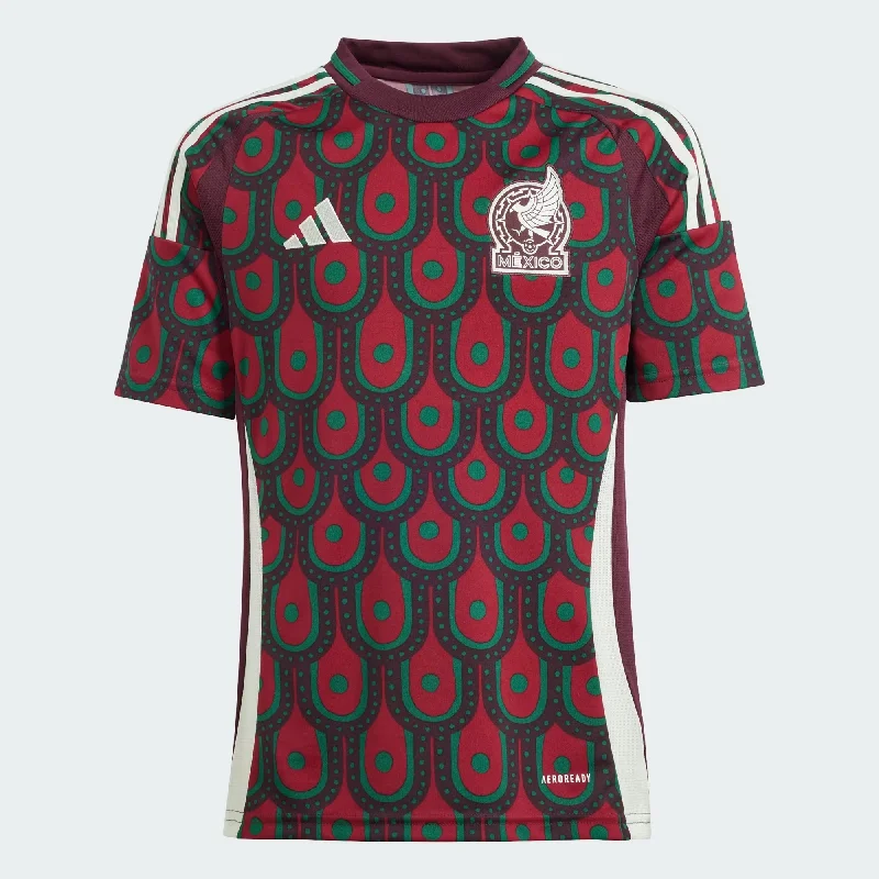 Football Jersey For International Fans-Youth Mexico 2024 Home Jersey