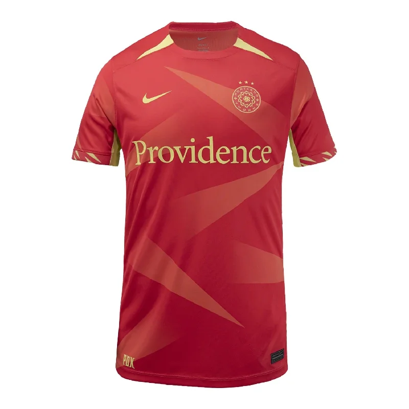 Football Jersey For Cold Snap Games-Youth Portland Thorns 2024 Stadium Home Jersey